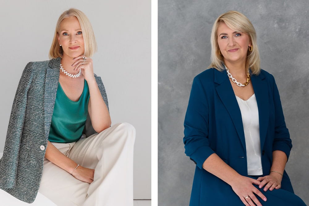 Verslo portretų fotografija studijoje „Subtilūs vizualai“ – reprezentatyvūs portretai moterims ir vyrams.