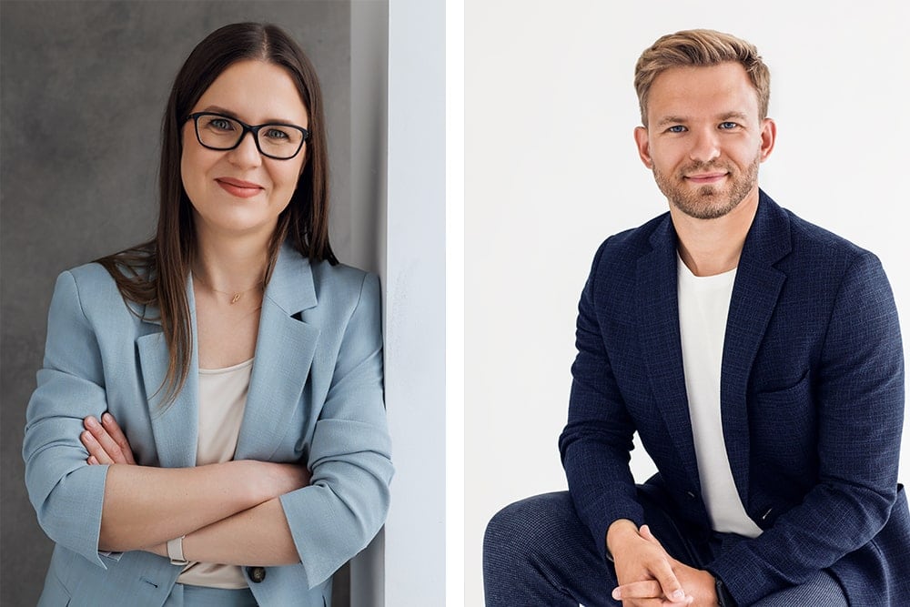 Verslo portretų fotografija studijoje „Subtilūs vizualai“ – reprezentatyvūs portretai moterims ir vyrams.